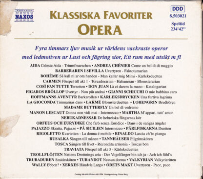 Klassiska Favoriter Opera