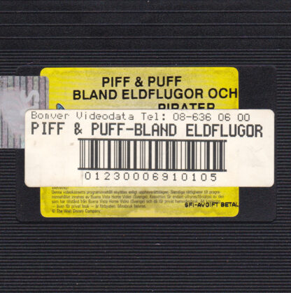 Piff & Puff - Bland eldflugor och pirater