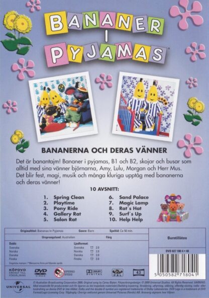 Bananer i Pyjamas 10 - Bananerna och deras vänner (Secondhand media)