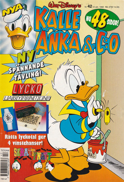 Kalle Anka Co Nr 42 1992