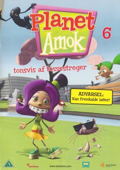 Planet Amok 6 - Tonsvis af tossestreger (Secondhand media)