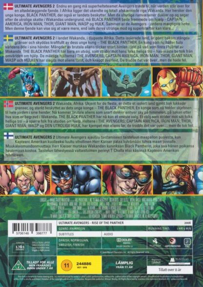 Ultimate Avengers 2 - Rise of the Panther (Secondhand media)