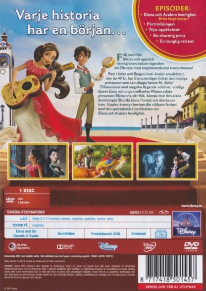 Elena och Avalors hemlighet (Secondhand media)