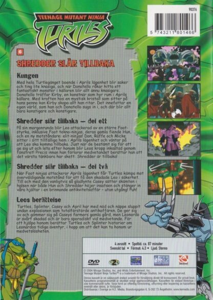 Teenage Mutant Ninja Turtles - Shredder Slår Tillbaka (Secondhand media)