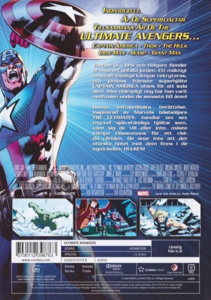 Ultimate Avengers - The Movie (Secondhand media)