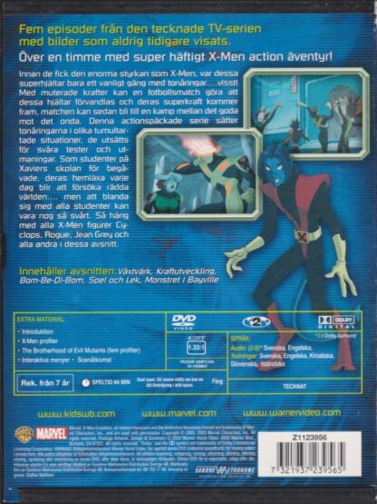 X-Men Evolution - Mutanterna anfaller (Secondhand media)