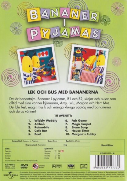 Bananer i pyjamas 5 - Lek och bus med bananerna (Secondhand media)