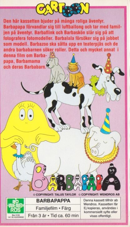 Barbapapa - Spelar teater (Secondhand media)