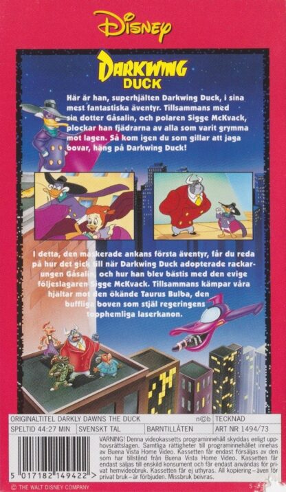 Darkwing Duck - Den dolda koden (Secondhand media)