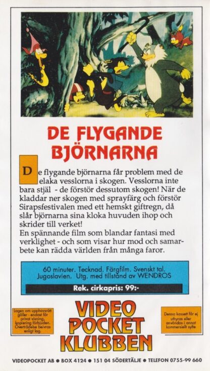 De flygande björnarna (Secondhand media)