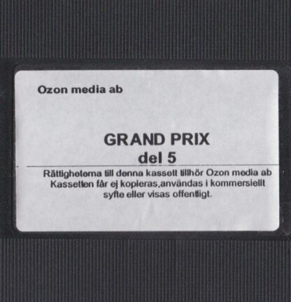 Grand Prix, del 5 (Secondhand media)