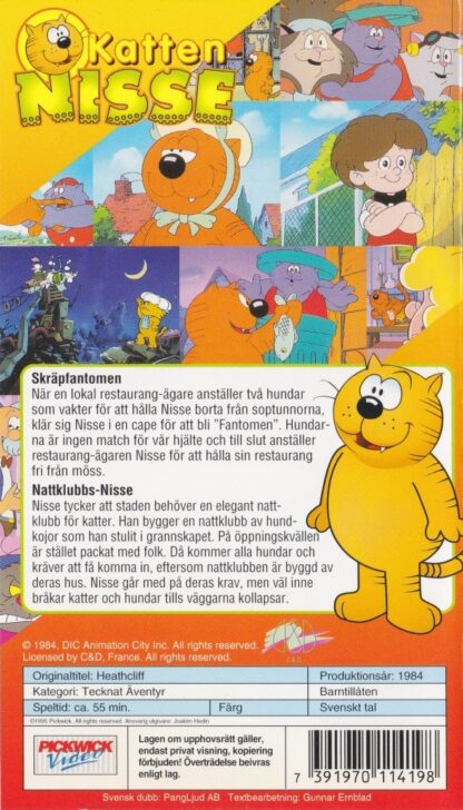 Katten Nisse - Skräpfantomen (Secondhand media)