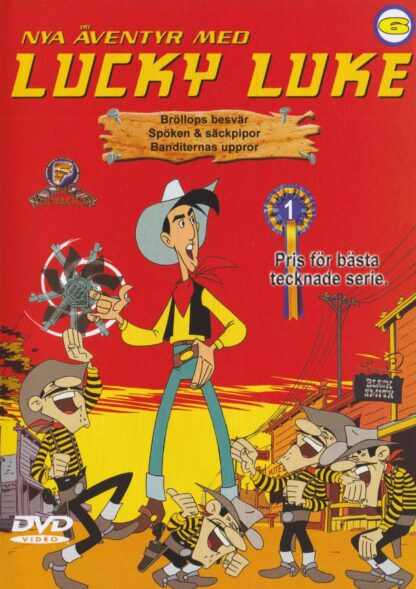 Nya äventyr med Lucky Luke, del 6 (Secondhand media)