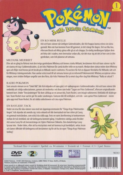 Pokémon Johto League Champions - Hur går det i Goldenrod? (Secondhand media)