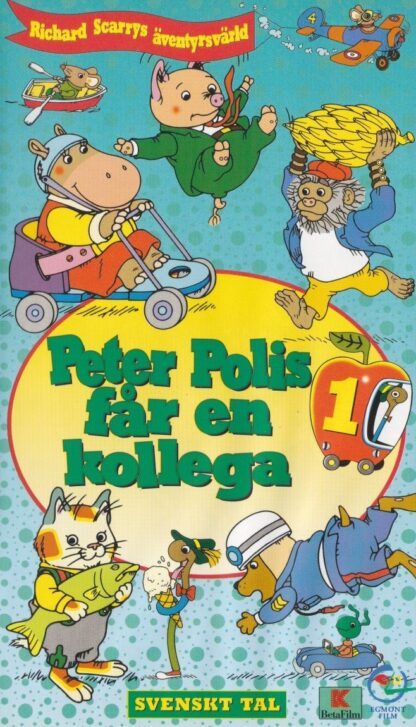 Richard Scarrys äventyrsvärld - Peter polis får en kollega (Secondhand media)