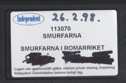 Smurfarna i Romar-riket (Secondhand media)