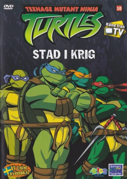 Teenage Mutant Ninja Turtles - Stad i krig (Secondhand media)