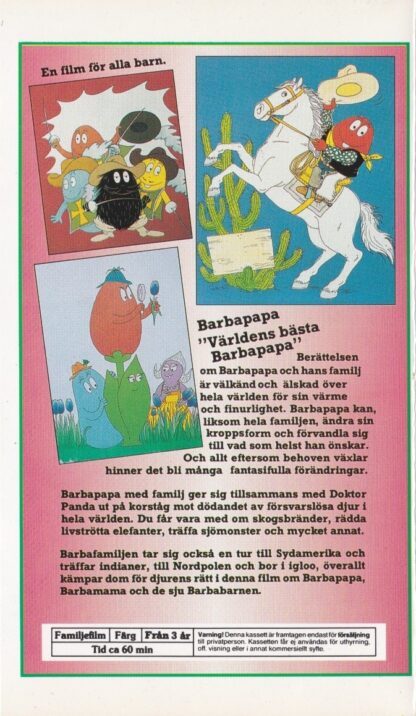 Världens bästa Barbapapa (Secondhand media)