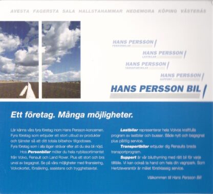 Hans Persson Bil (promotion-CD) (Secondhand media)