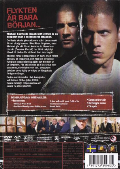 Prison Break - Säsong 1 (Secondhand media)